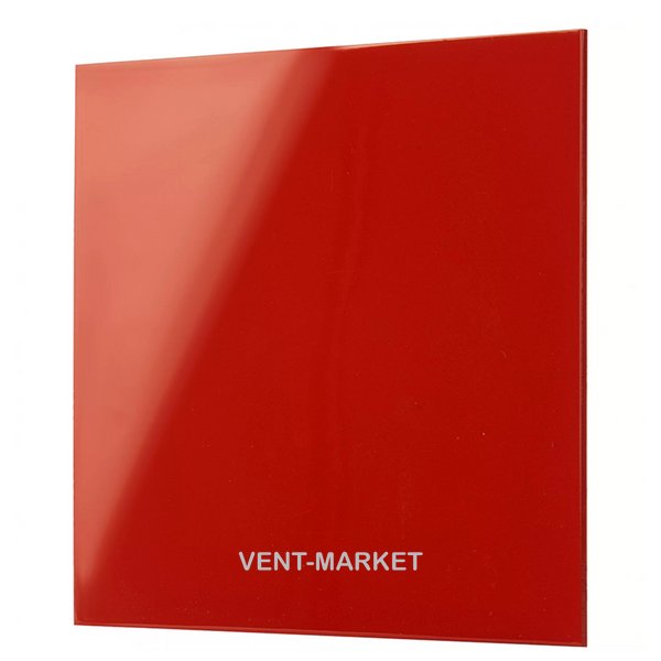 Декоративная панель для вентилятора Вентс ФП 160 Плейн красный