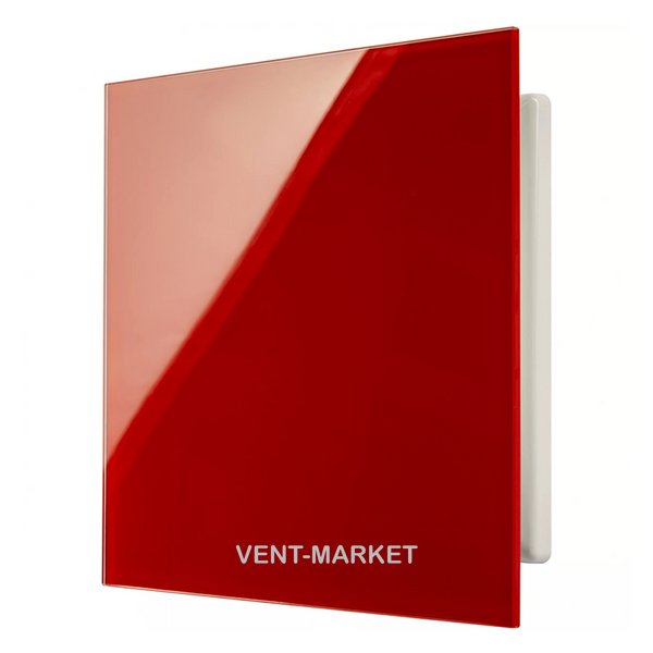 Декоративная панель для вентилятора Вентс ФПА 160 Глас-1 красный