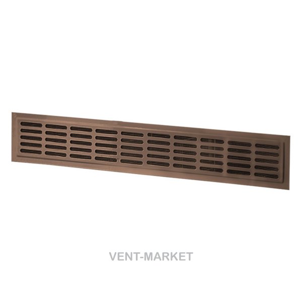Решетка Вентс МВМ 475х80/10-3 К коричневая