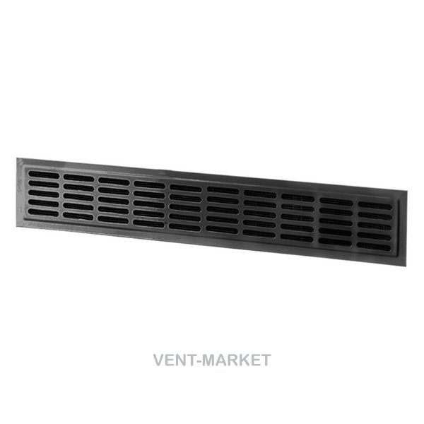 Решетка Вентс МВМ 475х80/10-3 К черная