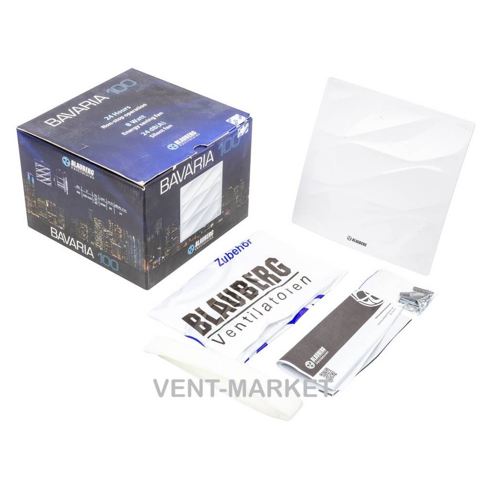Витяжний вентилятор BLAUBERG Bavaria 100 ST