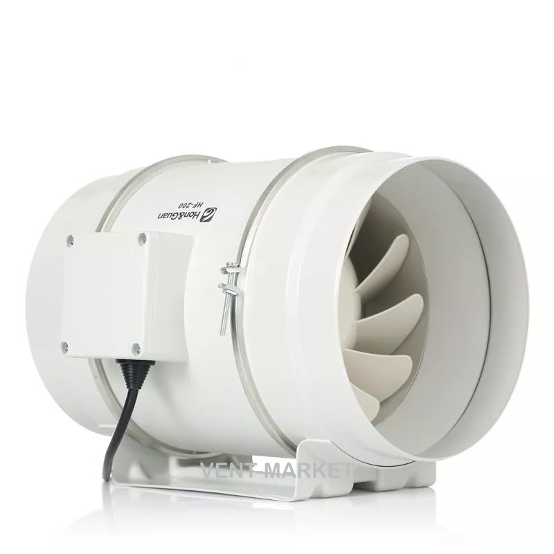 Канальний вентилятор Hon&Guan HF-200P