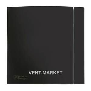 Вытяжной вентилятор Soler&Palau SILENT-200 CZ BLACK DESIGN 4C