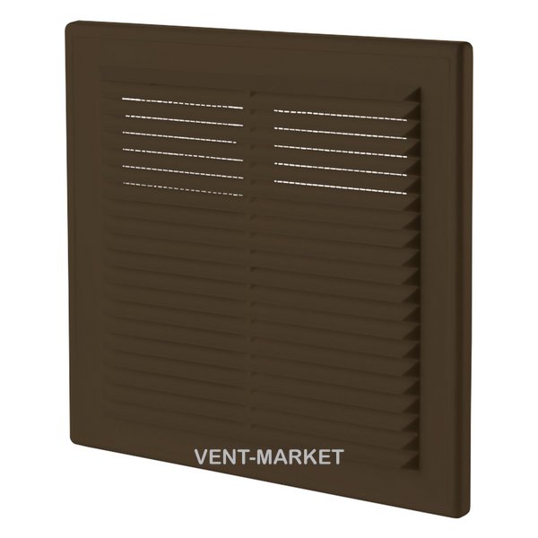 Решетка Вентс МВ 150с коричневая