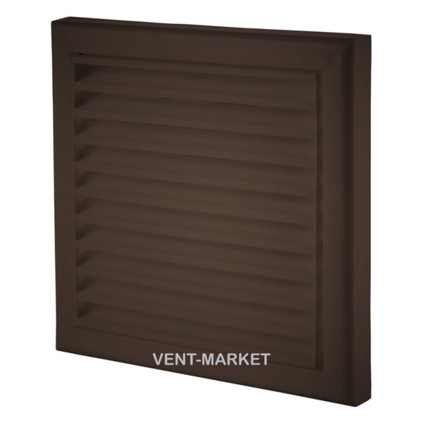 Решетка Вентс МВ 100 Рс коричневая