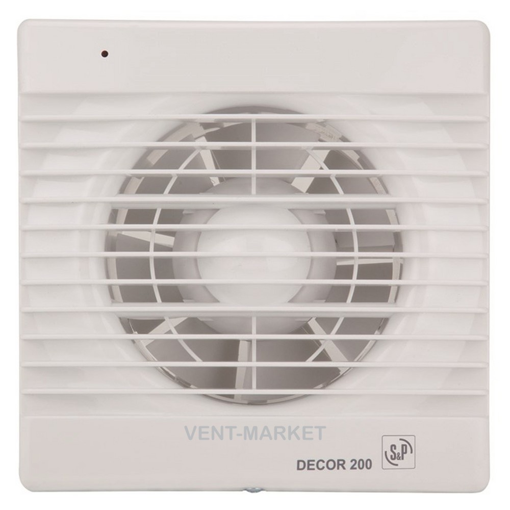 Вытяжной вентилятор Soler&Palau DECOR-200 CR