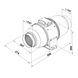 Канальний вентилятор Вентс ТТ Сайлент-М 150 - фото 3