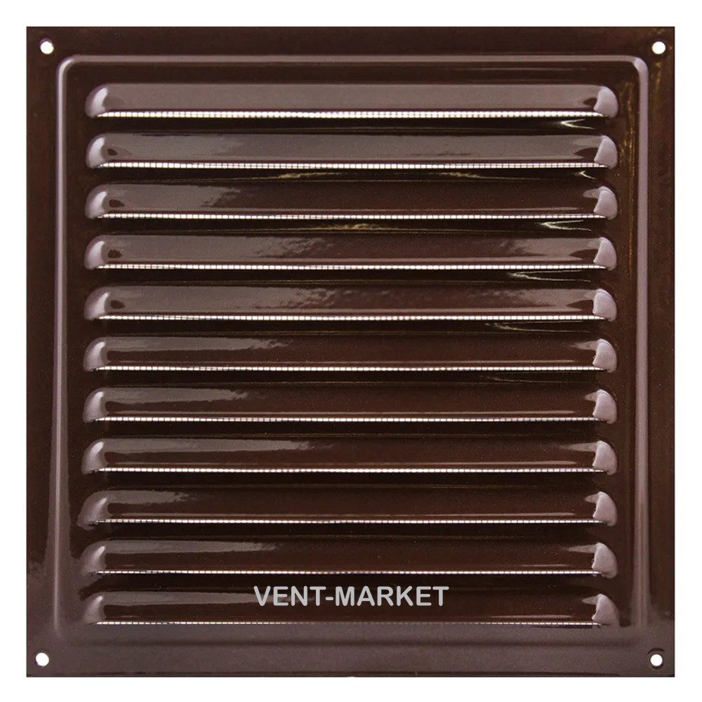 Решетка Вентс МВМ 200с коричневая