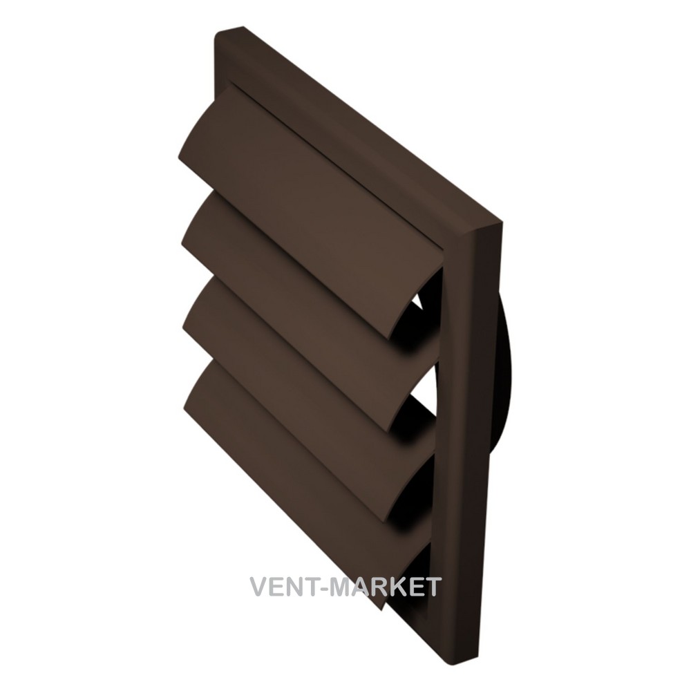 Гравитационная решетка Вентс МВ 120 ВЖ коричневая
