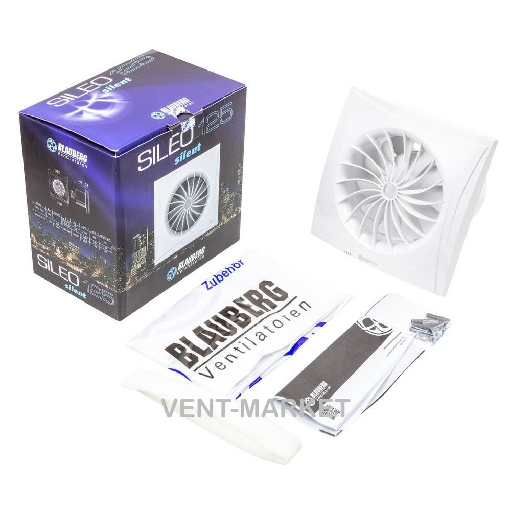Вытяжной вентилятор BLAUBERG Sileo 125