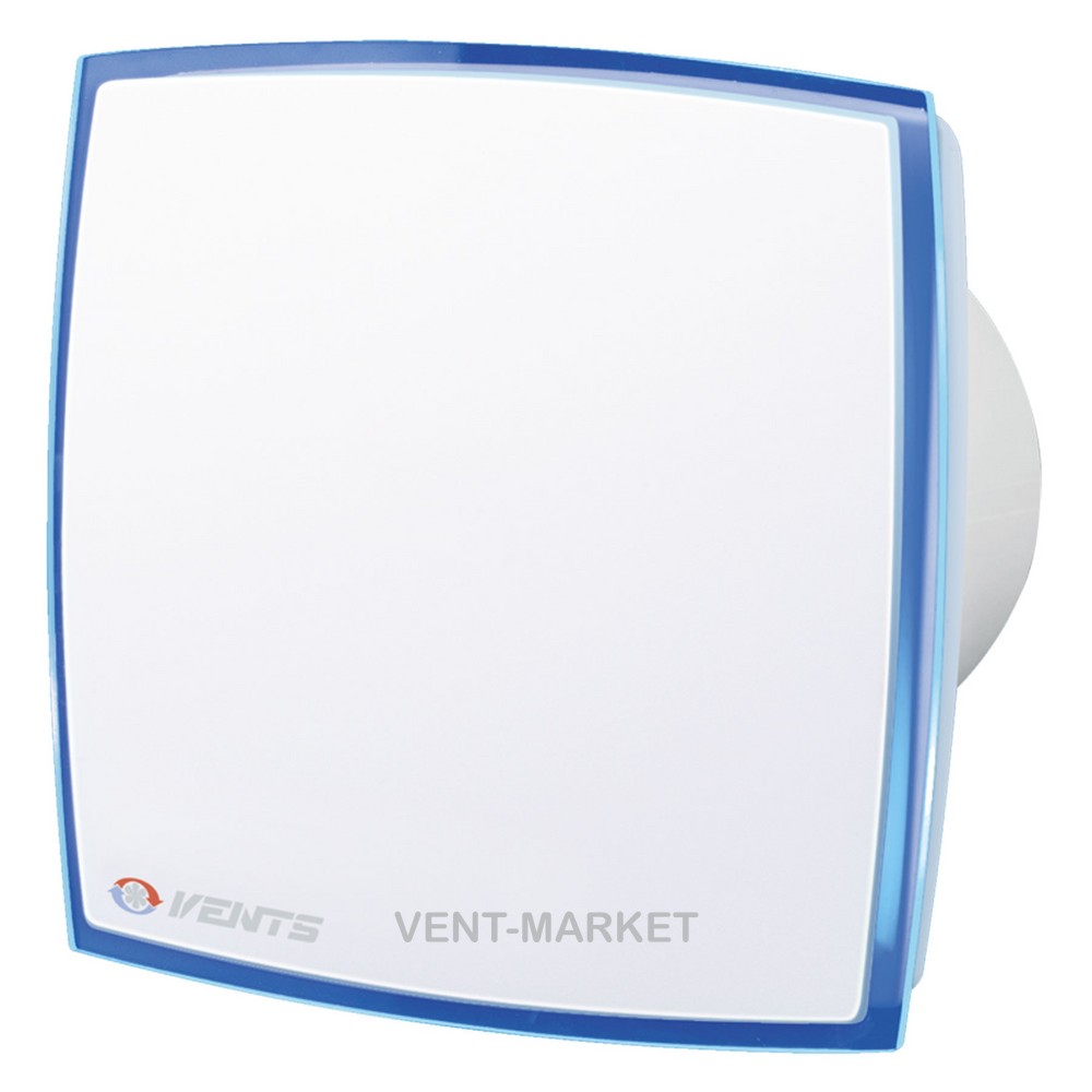 Вытяжной вентилятор Вентс 125 ЛД Лайт синий